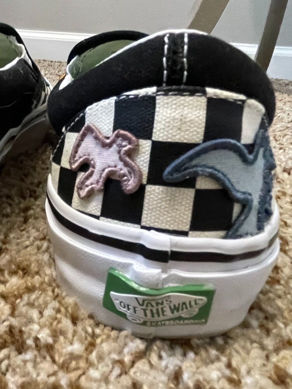 Vans x Skateistan Skate Slip-on, Men's Size 8, Embroidered Patches - Picture 5 of 11